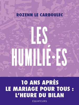 cover image of LES HUMILIÉES